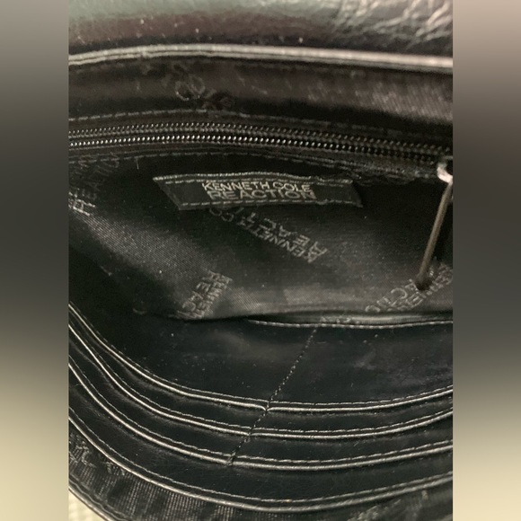 Kenneth Cole Reaction black envelope purse - Picture 9 of 11
